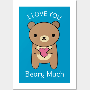 Cute and Kawaii Bear T-Shirt Posters and Art